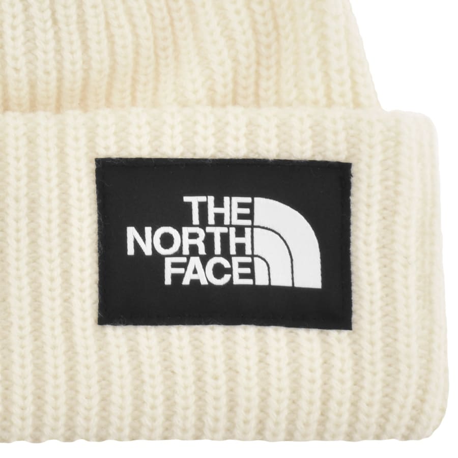 North face white beanie top